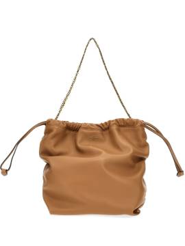 Moschino Beuteltasche aus Leder - Nude von Moschino