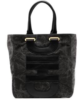 Moschino Shopper mit Logo-Applikation - Schwarz von Moschino