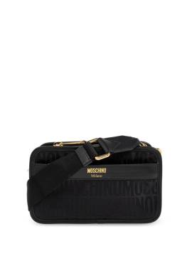 Moschino Umhängetasche mit Monogramm - Schwarz von Moschino