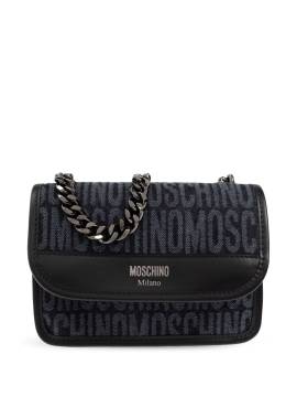 Moschino Schultertasche mit Muster - Blau von Moschino