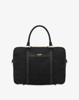 Reisetasche Allover Logo von Moschino