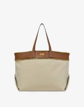 Shopper Moschino Rider Bag Aus Canvas von Moschino