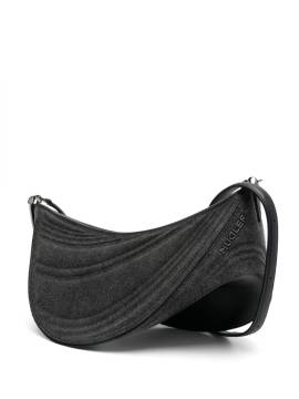 Mugler Mittelgroße Spiral Curve 01 Schultertasche - Grau von Mugler