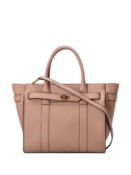 Mulberry Kleiner Bayswater Shopper mit Reißverschluss - Nude von Mulberry