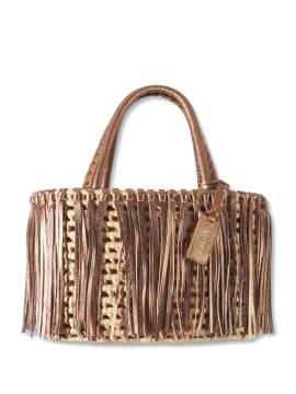 Nannacay Jackie Handtasche mit Fransen - Gold von Nannacay