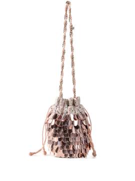 Nannacay Keely Tasche mit Pailletten - Rosa von Nannacay