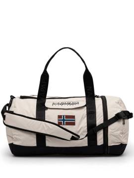 Napapijri Reisetasche mit Logo-Print - Nude von Napapijri