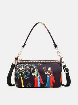 Damen Bohemian Print Crossbody Taschen Handtaschen mit großem Fassungsvermögen von Newchic