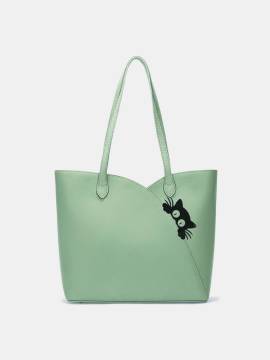Damen Katze Muster Multifunktions-Umhängetasche Handtasche von Newchic