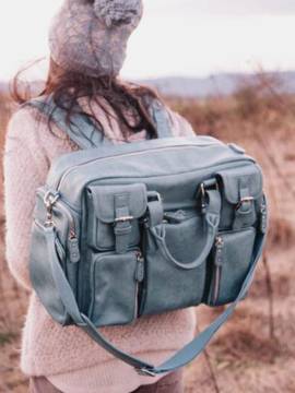 Frauen Casual Large Capacity Multifunktionshandtasche Solid Shoulder Bag von Newchic