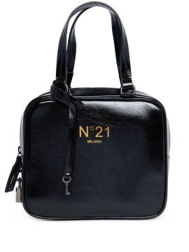 Nº21 Kids Schultertasche mit Logo-Print - Schwarz von Nº21 Kids