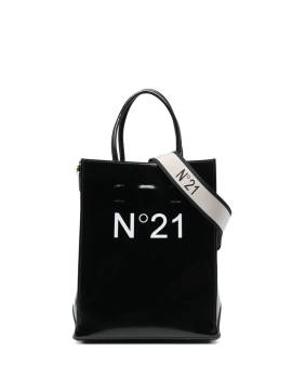 Nº21 Shopper mit Logo - Schwarz von Nº21