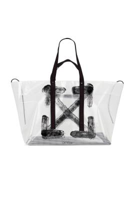 OFF-WHITE TASCHE HERITAGE DAY OFF in Transparent - Grey. Size all. von OFF-WHITE