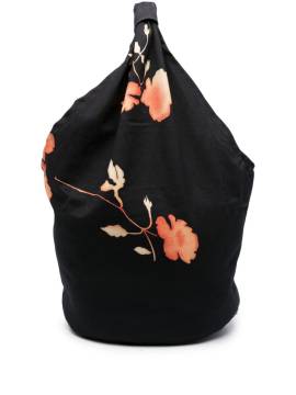 OUR LEGACY Handtasche mit Night Flower Bouquet-Print - Schwarz von OUR LEGACY