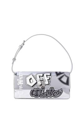 Off-White Jitney 1.0 Schultertasche - Silber von Off-White