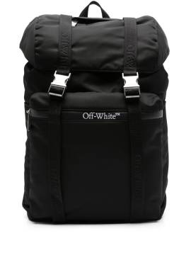 Off-White Rucksack mit Logo-Print - Schwarz von Off-White