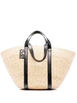 Off-White Tasche mit Riemen - Nude von Off-White