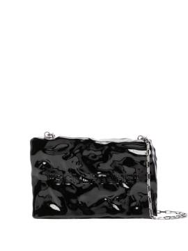 Off-White Texturierte Quote Clutch - Schwarz von Off-White