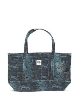 Opening Ceremony Kleine Tote Bag mit Animal-Print - Blau von Opening Ceremony