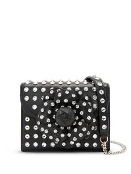 Oscar de la Renta Mini Crystal Stud TRO Handtasche - Schwarz von Oscar de la Renta