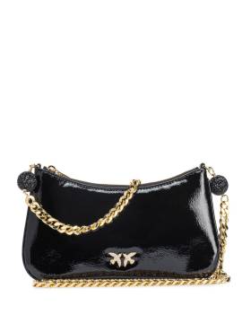 PINKO Arthemis Tasche mit Logo-Schild - Schwarz von PINKO