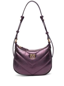 PINKO Baby Half Moon Schultertasche - Violett von PINKO