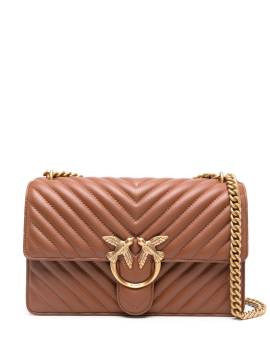 PINKO Classic Love One Schultertasche - Braun von PINKO