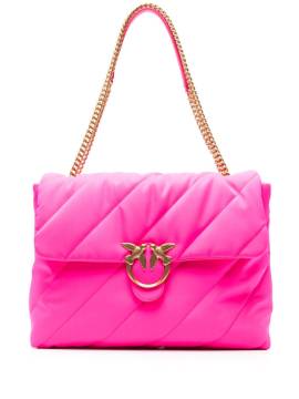 PINKO Große Love Puff Schultertasche - Rosa von PINKO