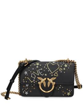 PINKO Love Birds Mini-Tasche - Schwarz von PINKO