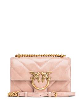 PINKO Love DC Vitello Mini-Tasche - Rosa von PINKO