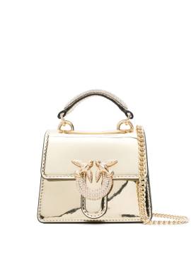 PINKO Micro Love One Tasche - Gold von PINKO