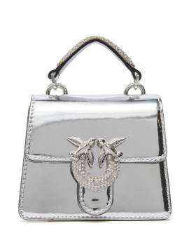 PINKO Micro Love One Tasche - Silber von PINKO