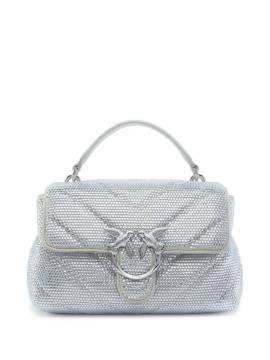 PINKO Mini Love Lady Schultertasche - Silber von PINKO