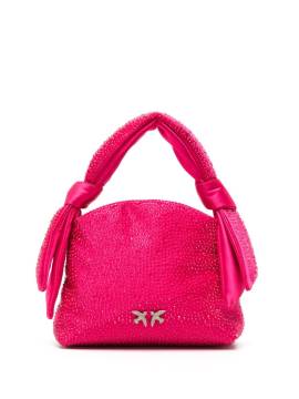PINKO Mini-Tasche mit Knotenhenkel - Rosa von PINKO