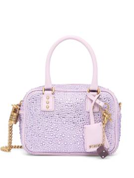 PINKO Tote Bag mit Strass - Violett von PINKO