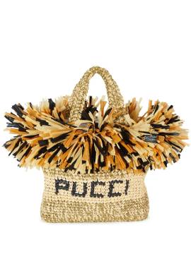 PUCCI Gewebter Shopper - Nude von PUCCI