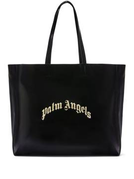 Palm Angels Handtasche mit Logo-Print - Schwarz von Palm Angels