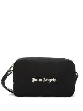 Palm Angels Kameratasche mit Logo-Print - Schwarz von Palm Angels