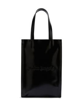 Palm Angels Shopper mit Logo-Prägung - Schwarz von Palm Angels