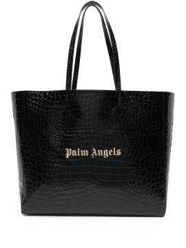 Palm Angels Handtasche mit Logo-Applikation - Schwarz von Palm Angels