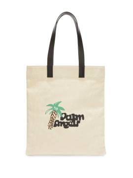 Palm Angels Skechy Shopper mit Logo-Print - Nude von Palm Angels