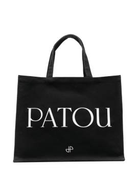 Patou Shopper mit Logo-Print - Schwarz von Patou