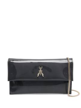 Patrizia Pepe Clutch mit Fly-Logo - Grau von Patrizia Pepe