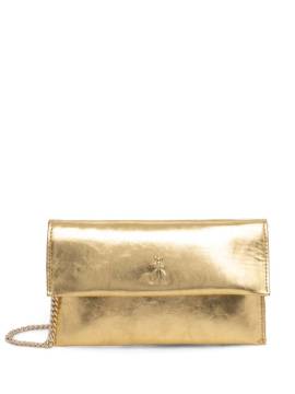 Patrizia Pepe Fly Clutch im Metallic-Look - Gold von Patrizia Pepe