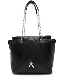 Patrizia Pepe Schultertasche mit Fly-Logo - Schwarz von Patrizia Pepe