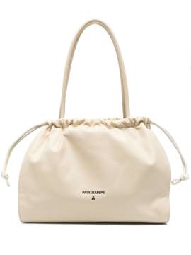 Patrizia Pepe Mittelgroße Soft Rock Schultertasche - Nude von Patrizia Pepe