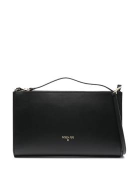 Patrizia Pepe Schultertasche mit Logo-Print - Schwarz von Patrizia Pepe