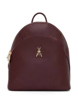 Patrizia Pepe Rucksack mit Logo-Schild - Violett von Patrizia Pepe