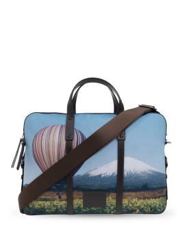 Paul Smith Aktentasche mit grafischem Print - Blau von Paul Smith