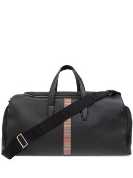 Paul Smith Reisetasche mit Streifendetail - Schwarz von Paul Smith